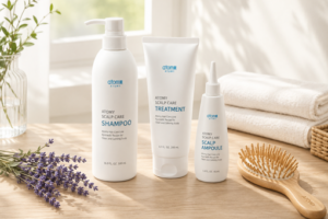 уход за волосами после солнца, Atomy Scalp Care отзыв, корейский уход за волосами, восстановление волос летом, шампунь без сульфатов Atomy, несмываемая сыворотка для волос, уход за кожей головы
